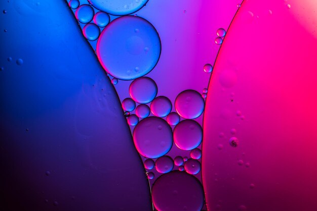 Close-up of bubbles