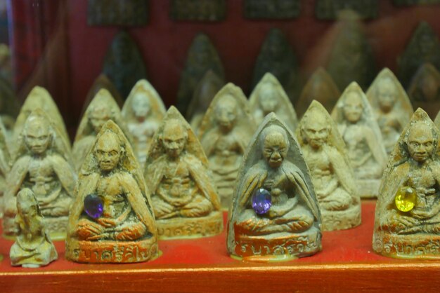 Photo close-up of buddha statue