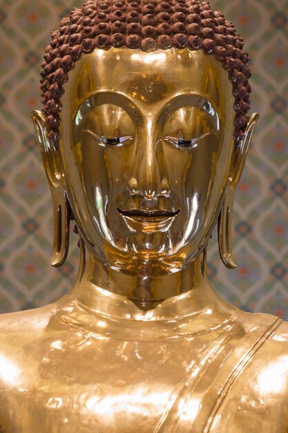 Photo close-up of buddha statue