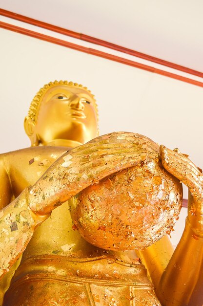 Close-up of buddha statue