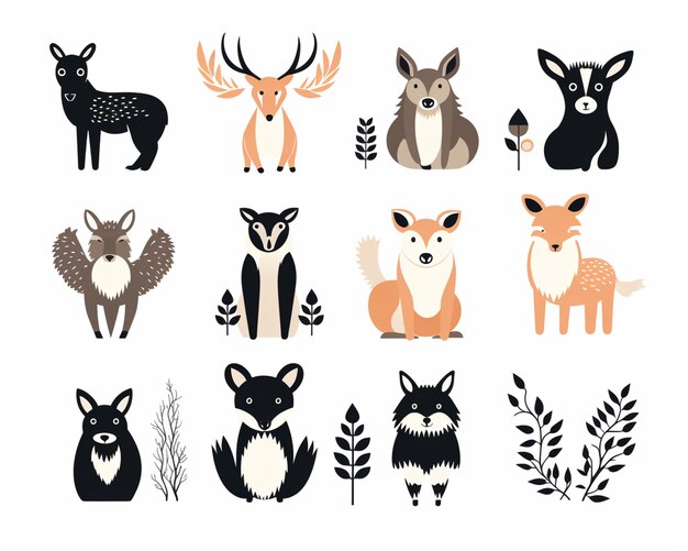 Premium AI Image A Close Up Of A Bunch Of Animals With Different premium-ai-image-a-close-up-of-a-bunch-of-animals-with-different