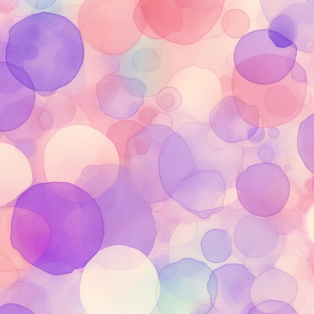 A close up of a bunch of bubbles on a pink and purple background generative ai