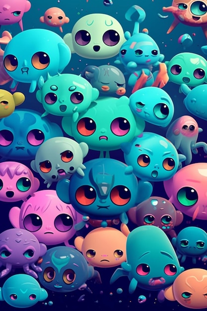 Alien cute  Wallpaper iphone cute, Cute emoji wallpaper, Holographic  wallpapers