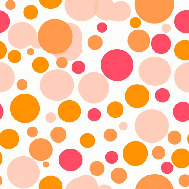 a close up of a bunch of different colored circles generative ai