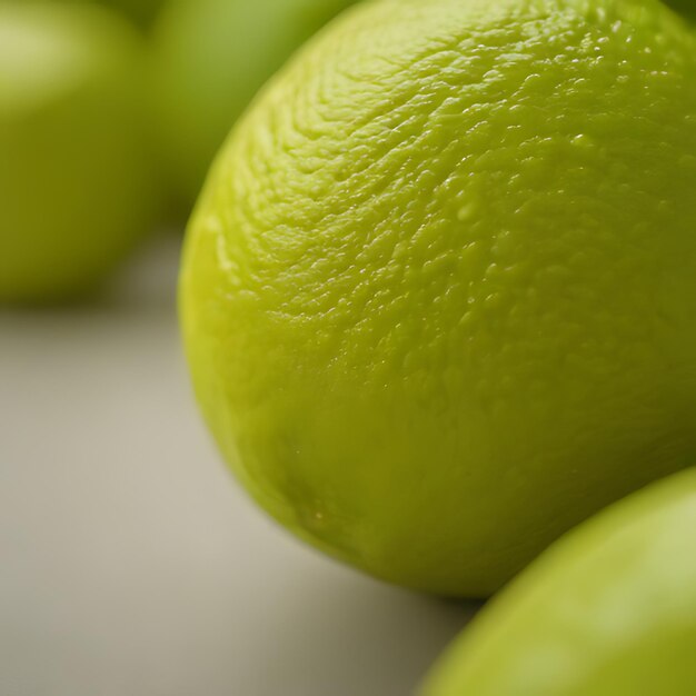 Photo a close up of a bunch of green apples with the words quot b quot on the bottom