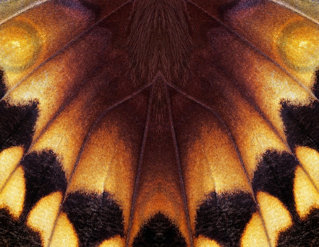 a close up of a butterfly's wing with the word butterfly on it.