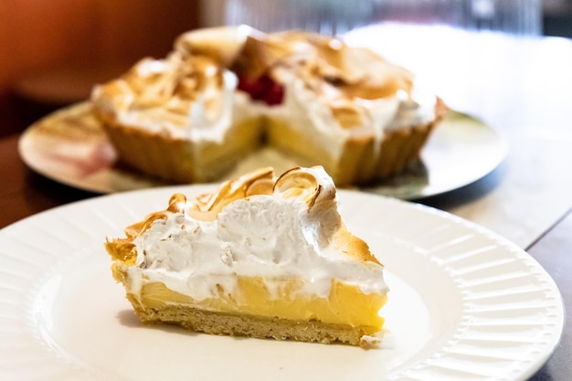 close-up of cake on plate