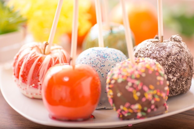 Close-up of cake on table