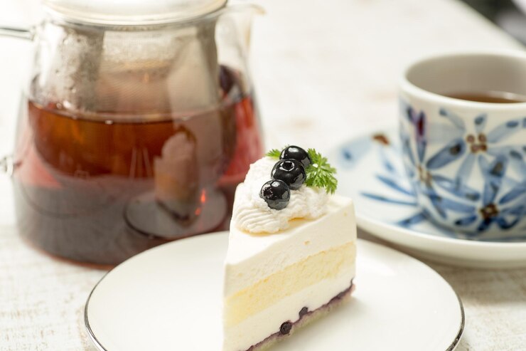 Photo テーブルの上のケーキのクローズアップ