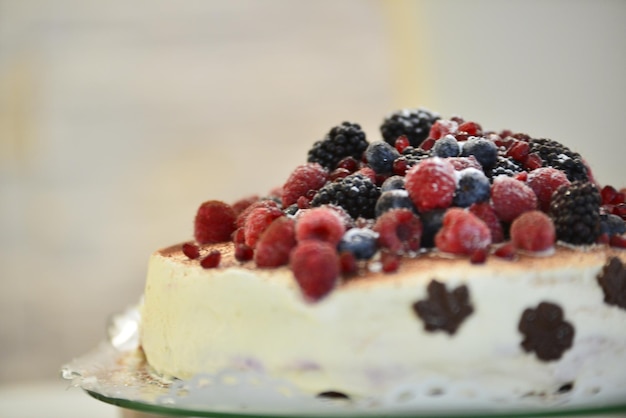 Close-up of cake