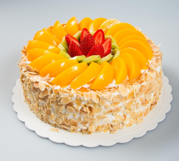 ケーキのクローズアップ