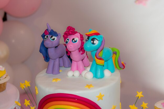 close-up of cake