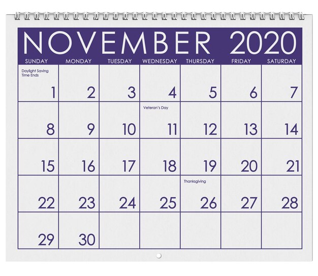 Close-up of calendar against white background