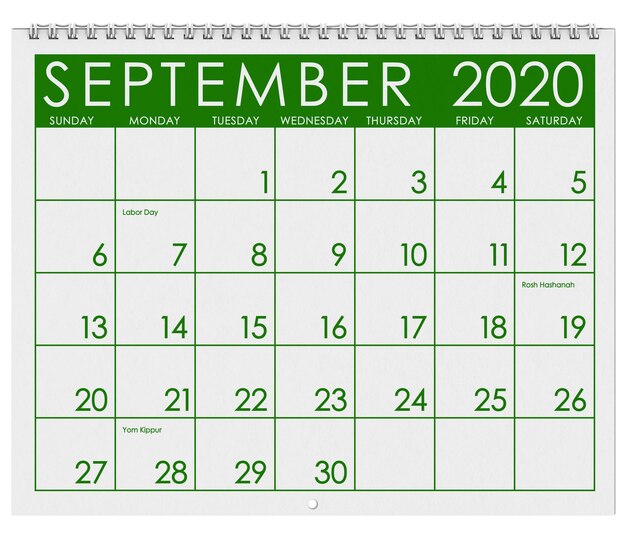 Close-up of calendar against white background