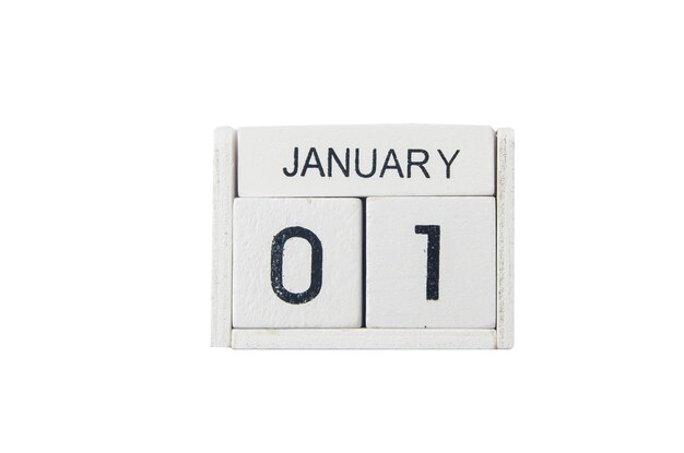 Photo close-up of calendar over white background