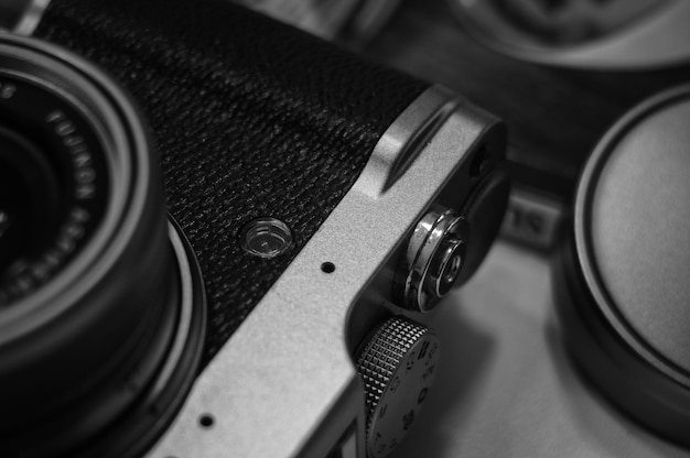 Photo close-up of camera