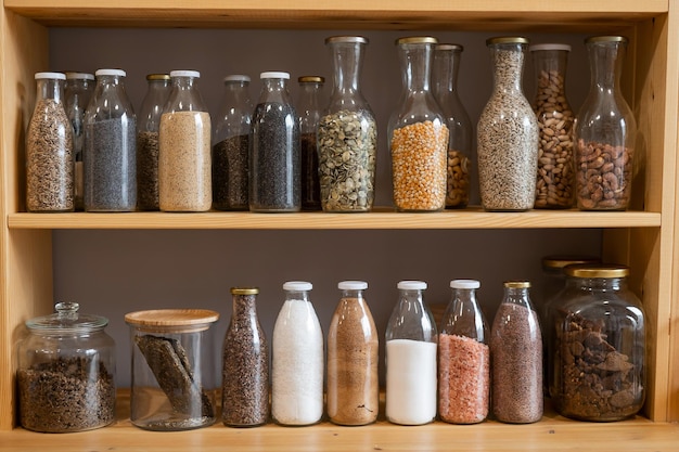 Close-up of candles in glass container