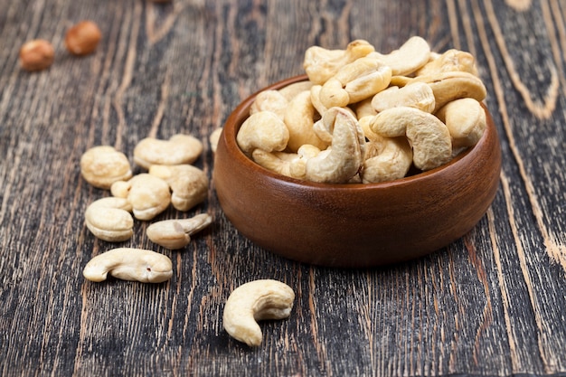 Close up on Cashew nuts