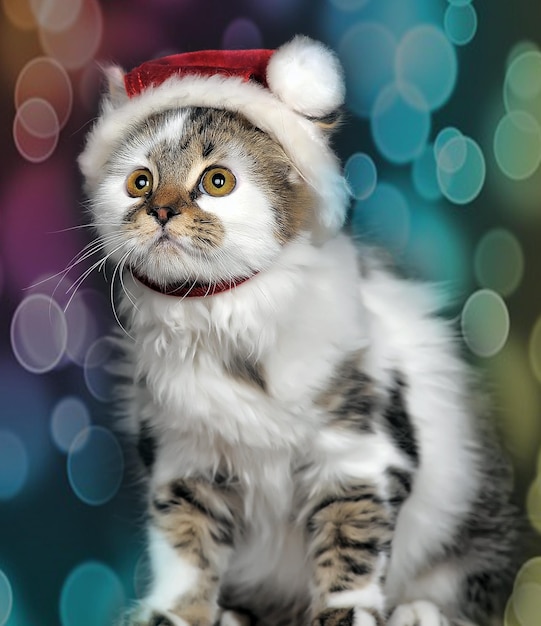 close-up of cat looking away