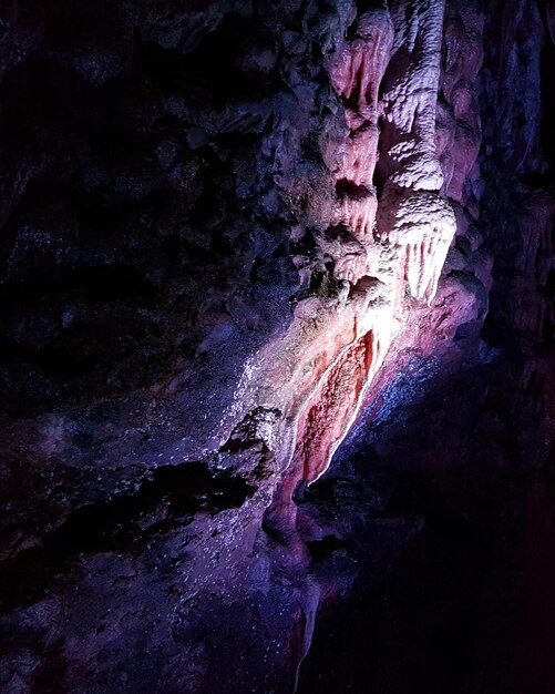 Photo close-up of cave