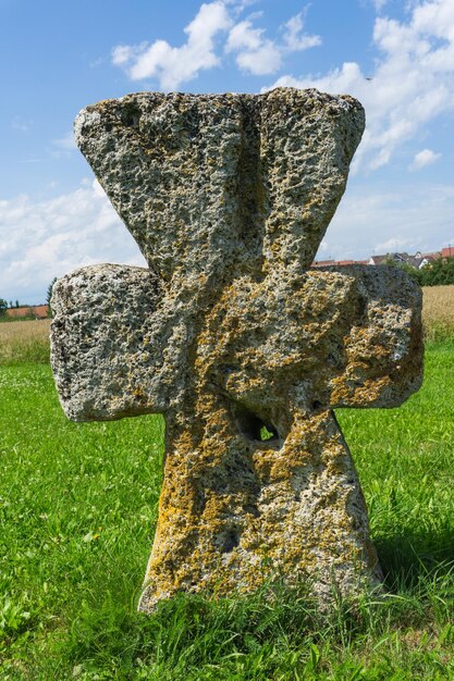 Foto close-up del cimitero