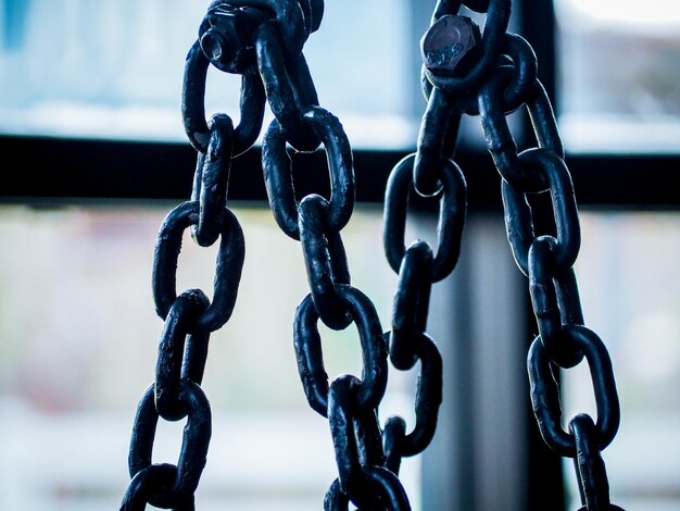 Close-up of chain