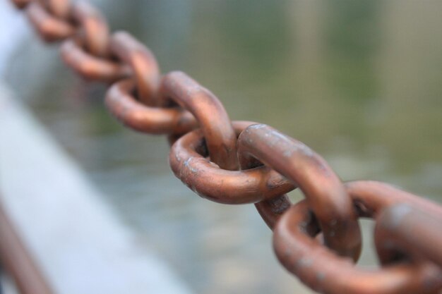 Photo close-up of chain