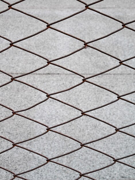 Photo close-up of chainlink fence