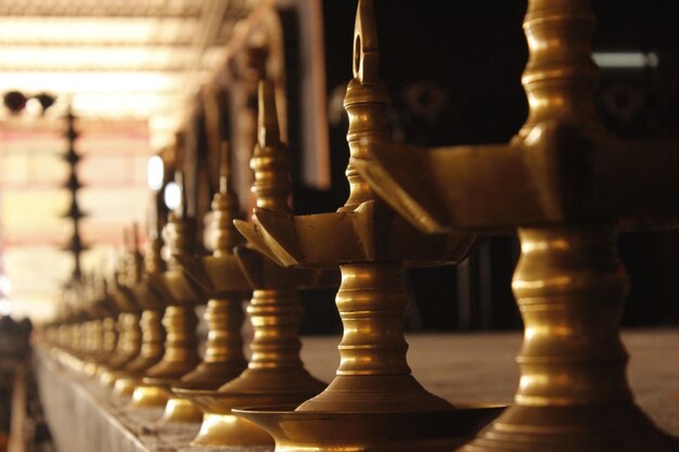 Close-up of chess pieces