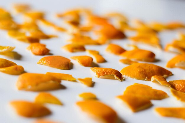 Close-up of chopped vegetables on table