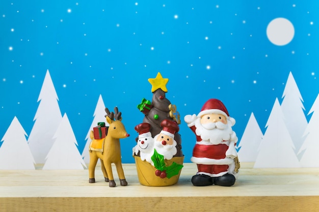 Close-up of christmas decoration on table