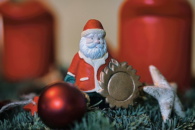 Close-up of christmas decoration