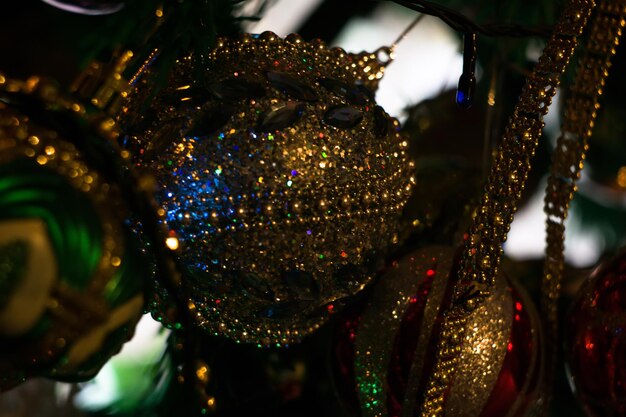 Close-up of christmas decoration