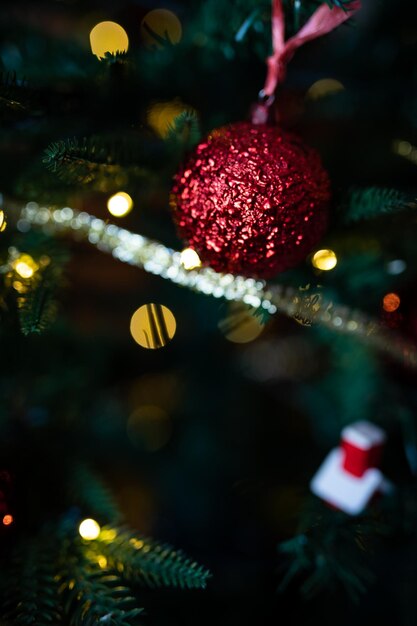 Photo close-up of christmas decoration