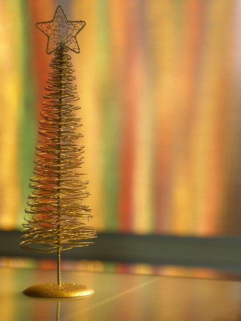 Close-up of christmas decoration