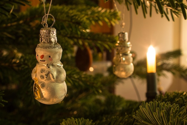 Close-up of christmas decoration