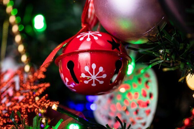 Photo close-up of christmas decorations