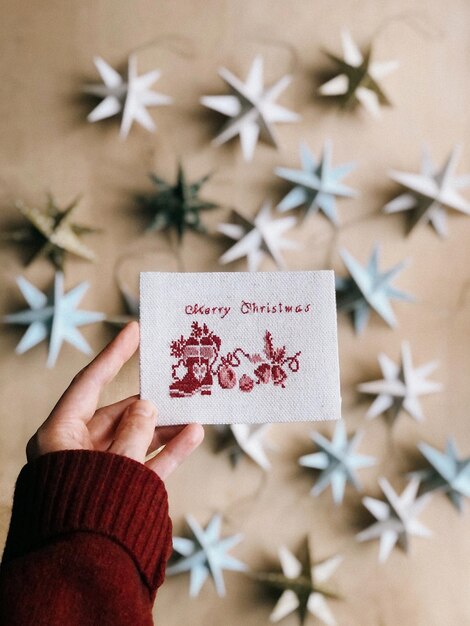 Close-up of christmas decorations