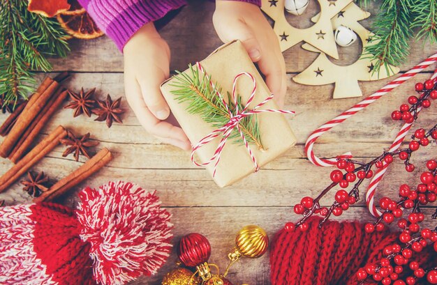 Photo close-up of christmas decorations