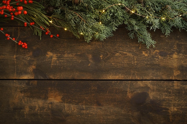 Close-up of christmas tree on table