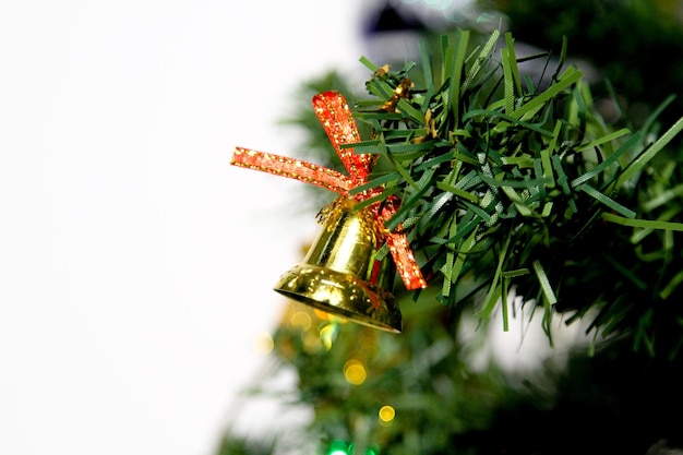 Foto close-up dell'albero di natale