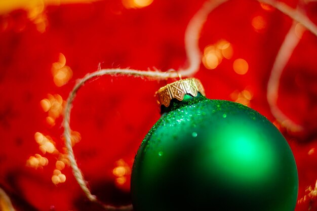 Close-up of christmas tree