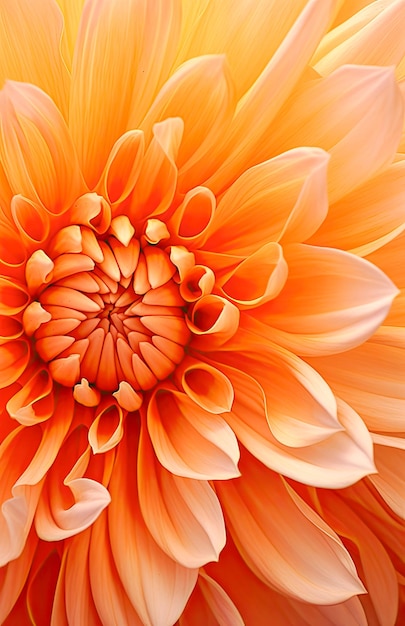 a close up of a Chrysantheme orange