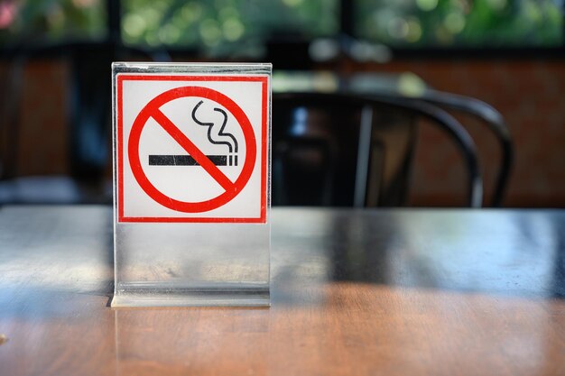 Close-up of cigarette on table