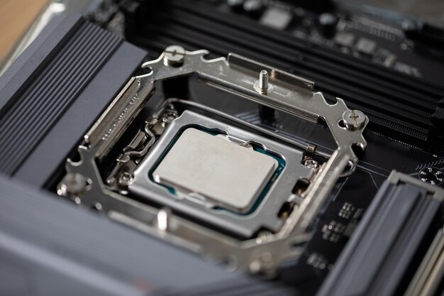 Close-up of circuit board