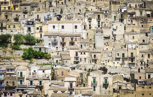 Foto close-up del paesaggio urbano