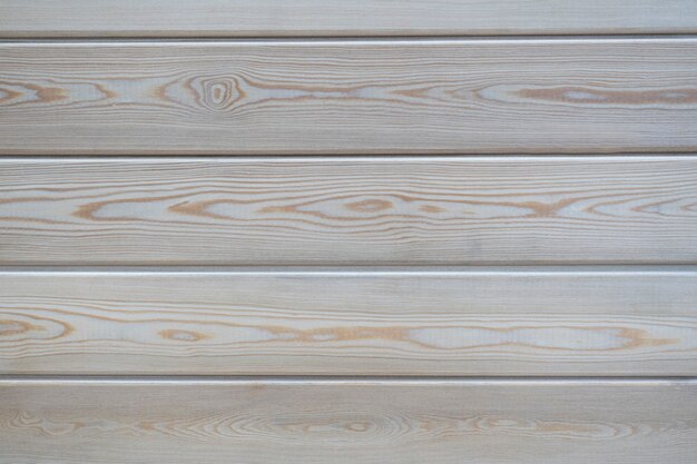 Close-up of a clapboard wall. Treated wood, horizontal lines. It can be used as a wooden background for inscriptions