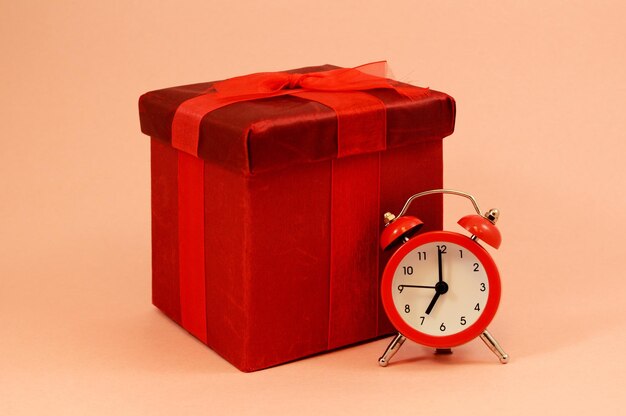 Close-up of clock against white background