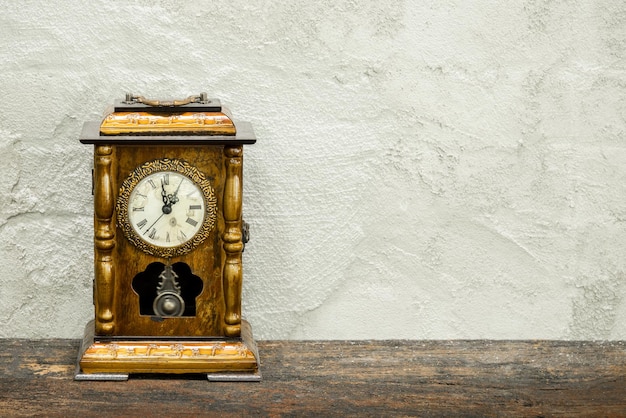 close-up of clock on wall