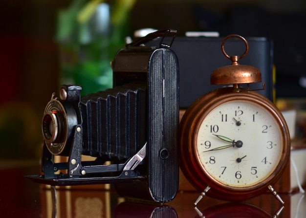 Photo close-up of clock